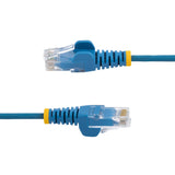 StarTech.com N6PAT10MBLS netværkskabel Blå 10 m Cat6 U/UTP (UTP) Rund