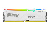 Kingston Technology FURY Beast 32 GB 5600 MT/s DDR5 CL40 DIMM White RGB XMP