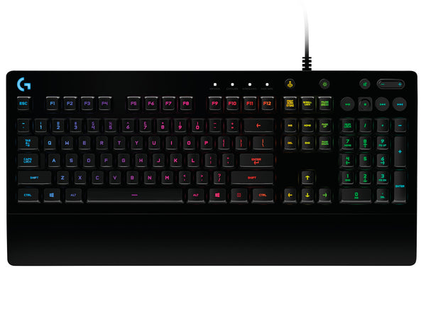 Logitech G 920-008089 tastatur Spil USB QWERTZ Schweizisk Sort