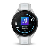 Garmin Forerunner 165 Music 3,05 cm (1.2") AMOLED 43 mm Digital 390 x 390 pixel Berøringsskærm Grå GPS (satellit)