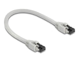 DeLOCK 80556 netværkskabel Grå 0,25 m Cat8.1 S/FTP (S-STP)