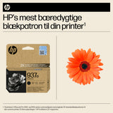 HP Original 937e EvoMore-blækpatron, sort
