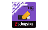 Kingston Technology DataTraveler 512 GB Portable USB 3.2 Gen 1 Exodia S (sort/gul)