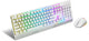 MSI S11-04DE305-CLA tastatur Mus inkluderet Spil USB QWERTZ Tysk Hvid