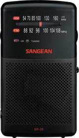 Sangean Pocket 100 Bærbar Sort
