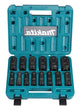 Makita E-16586 impakt kontakt Slagmuffe sæt Sort, Grøn