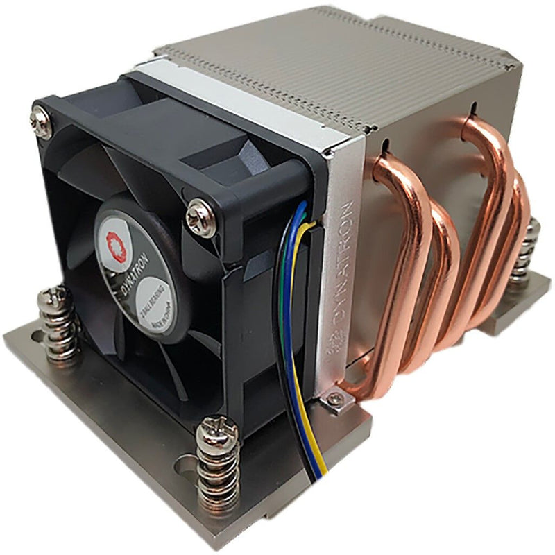 Inter-Tech A-26 Processor Køler 6 cm Sort, Sølv