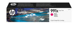 HP Original 991X PageWide-patron med høj kapacitet, magenta