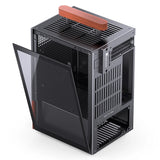 Jonsbo T6 Midi Tower Sort, Træ