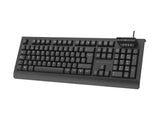 Conceptronic KAYNE01ES tastatur Kontor USB QWERTY Spansk Sort