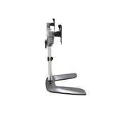 StarTech.com ARMDUALSS skærmbeslag og -stativer 81,3 cm (32") Skrivebord Sort, Sølv