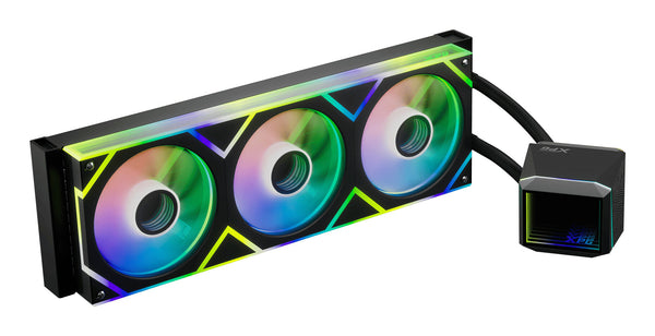 XPG LEVANTE II 360 Processor Alt-i-en væskekøler 12 cm Sort
