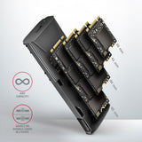 Axagon EEM2-GTS2 drevkabinet SSD kabinet Sort M.2