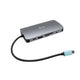 i-tec Metal C31NANODOCKVGAPD dockingstation Ledningsført USB 3.2 Gen 1 (3.1 Gen 1) Type-C Sølv