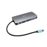 i-tec Metal C31NANOVGA100 dockingstation Ledningsført USB 3.2 Gen 1 (3.1 Gen 1) Type-C Grå