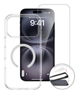 4smarts 360° Premium mobiltelefon etui 17,5 cm (6.9") Ramme Transparent