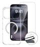 4smarts 360° Premium mobiltelefon etui 17,5 cm (6.9") Ramme Transparent