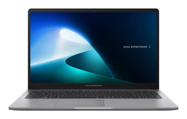 ASUS ExpertBook P1 P1503CVA-S72115 Intel Core 7 240H Laptop 39,6 cm (15.6") Fuld HD 16 GB DDR5-SDRAM 512 GB SSD Wi-Fi 6 (802.11ax) Tysk Grå