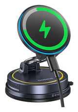 Baseus C0013F01 oplader til mobil enhed Smartphone, Mobiltelefon Sort Trådløs opladning Hurtig opladning Automatisk