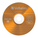 Verbatim DVD+RW Colours 4,7 GB 5 stk