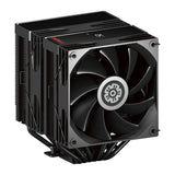 Enermax ETS-TD60D Computerkølesystem Processor Luftkøler 12 cm Sort