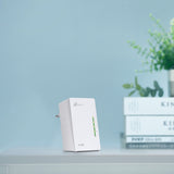 TP-Link TL-WPA4220 Power Line netværksadapter 600 Mbit/s Ethernet LAN Wi-Fi Hvid 1 stk