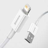 Baseus CALYS-C02 Lightning kabel 2 m Hvid