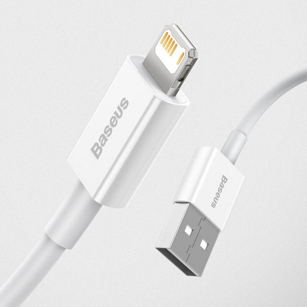 Baseus CALYS-C02 Lightning kabel 2 m Hvid