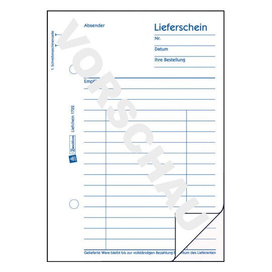 Avery 724 administrationsbog Hvid