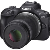 Canon EOS R100 + RF-S 18-45mm F4.5-6.3 IS STM + RF-S 55-200mm F5-7.1 IS STM Kit MILC 24,1 MP CMOS 6000 x 4000 pixel Sort