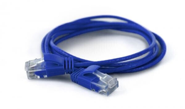 Wantec 7239 netværkskabel Blå 0,1 m Cat6a U/UTP (UTP)