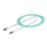 StarTech.com 450FBLCLC3PP InfiniBand og fiberoptisk kabel 3 m LC LOMM Turkisfarve