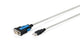 Digitus DA-70170 serielkabel Transparent 1,8 m USB Type-A RS-232
