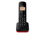 Panasonic KX-TGB610JTR telefon Analog/DECT-telefon Nummervisning Sort, Rød