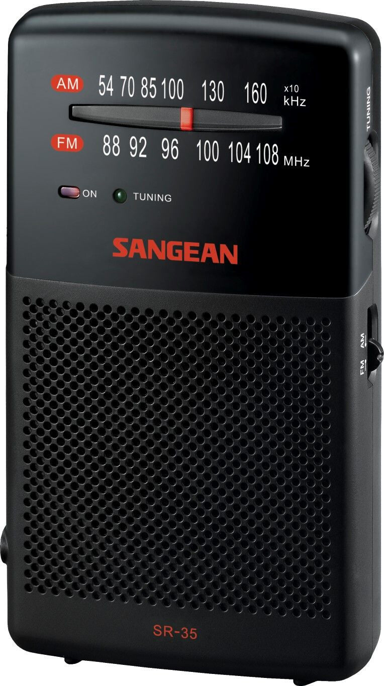 Sangean Pocket 100 Bærbar Sort
