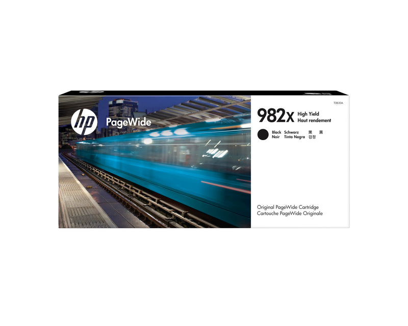 HP Original 982X PageWide-patron med høj kapacitet, sort