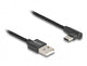 DeLOCK 80033 USB-kabel USB 2.0 3 m USB A USB C 0,48 Gbit/sek. Sort