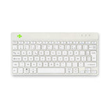 R-Go Tools Ergonomisch toetsenbord R-Go Compact Break, compact toetsenbord met pauzesoftware, AZERTY (FR), Bluetooth, wit