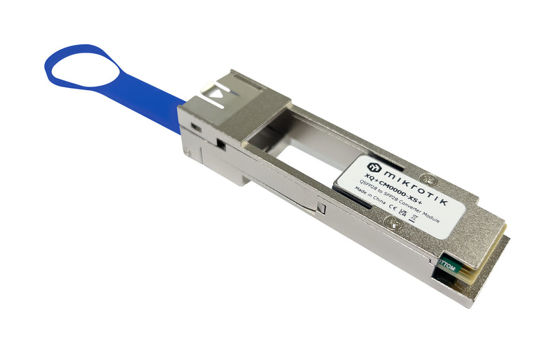 Mikrotik XQ+CM0000-XS+ fiber adapter QSFP 1 stk Sølv