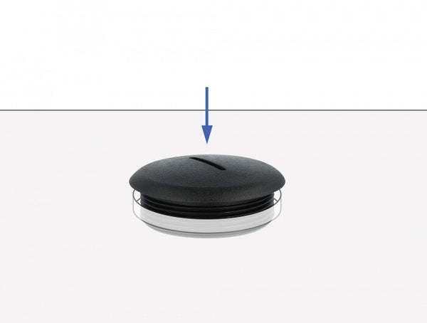 DeLOCK 60233 rør låg Sort Nylon
