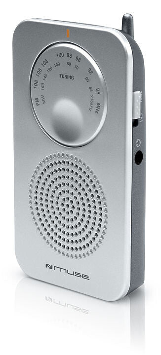 Muse M-01RS radio Personligt Analog Grå