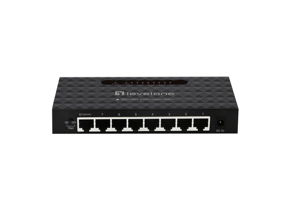 LevelOne GEU-0821 netværksswitch Administreret Gigabit Ethernet (10/100/1000)