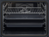 Electrolux EOF4P56X 72 L Sort, Rustfrit stål