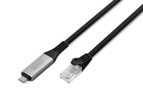 Digitus AK-300601-030-S netværkskabel Sort 3 m Cat6a S/FTP (S-STP)