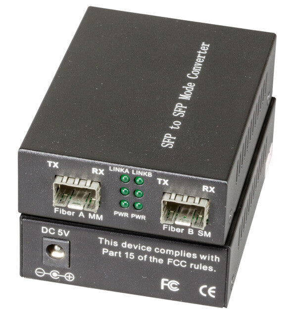 EFB Elektronik EL031 netværksomformer til medie 1000 Mbit/s Sort