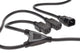 Digitus AK-440400-017-S el-ledning Sort 1,7 m IEC C14 C13 forbinder