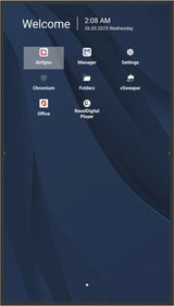 Viewsonic CDE6531-1C skilte display Digital fladpaneldisplay 165,1 cm (65") LCD Wi-Fi 500 cd/m² 4K Ultra HD Sort Indbygget processer Android 14 24/7