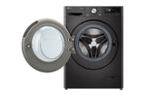 LG F2V7SLIM9B vaskemaskine Front-læsning 9 kg 1200 rpm Sort