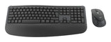 Logitech Signature Comfort Plus Combo MK880 for Business tastatur Mus inkluderet Universel USB + Bluetooth QWERTZ Tysk Grafit