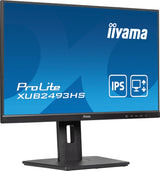 iiyama ProLite XUB2493HS-B6 computerskærm 60,5 cm (23.8") 1920 x 1080 pixel Fuld HD LED Sort